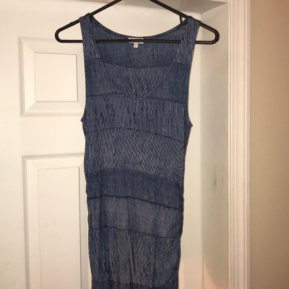Splendid blue striped dress